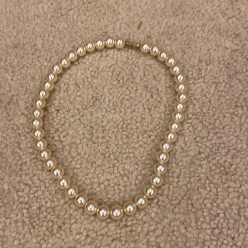 Faux Pearl Necklace
